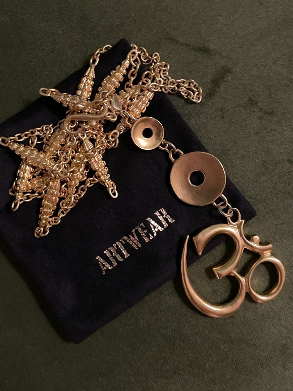 Robert Lee Morris RLM OM Necklace